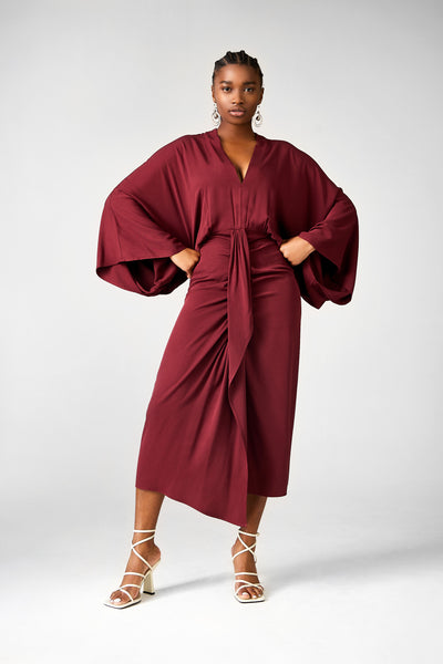 Quest Dress | Burgundy