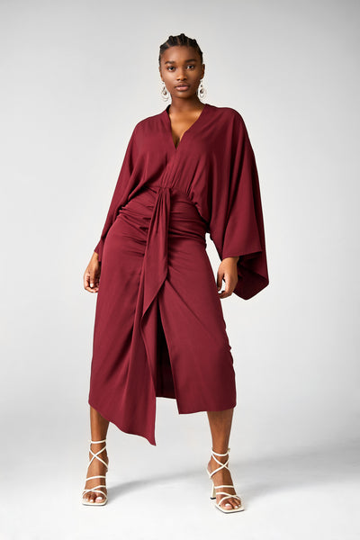 Quest Dress | Burgundy