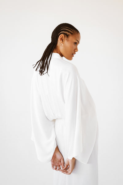 Quest Dress | Pearl White