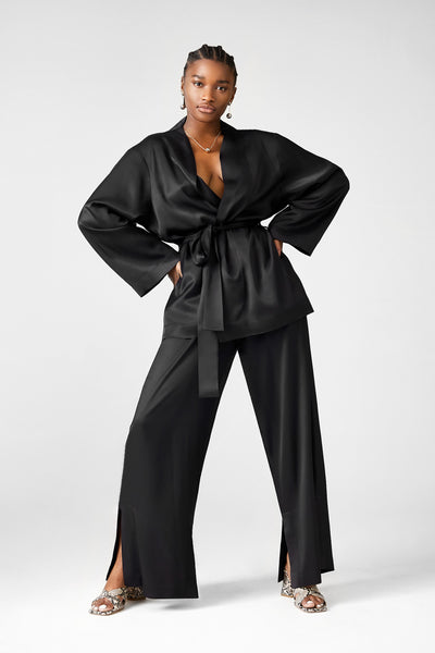 Storm Pants | Black Shimmer