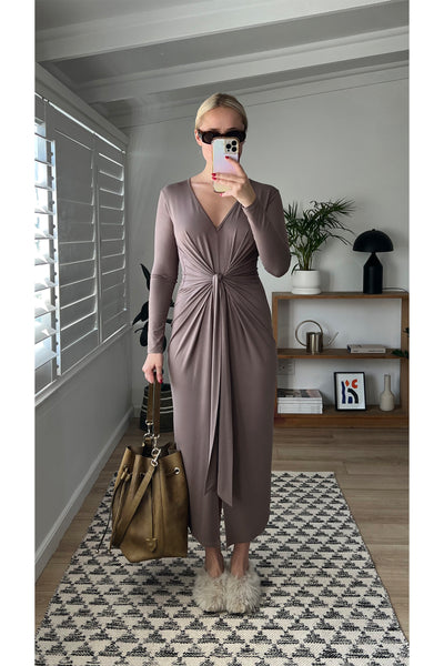 Daze Dress | Taupe