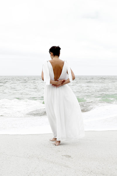 Tide Dress | White